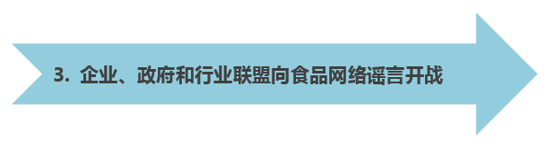 向食品网络谣言开战 向食品网络谣言开战